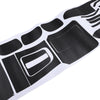 Vehicle Interior Sticker Carbon Fiber Center Console Decals