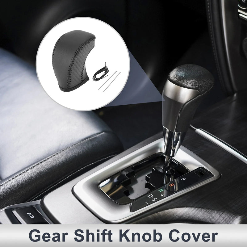 Toyota Tacoma Gear Shift Knob Cover Black Carbon Fiber (2016–2022)