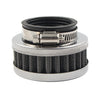 Motorcycle - Rubber Bend, Steel Mesh 42mm Air Intake Filter Cleaner