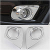 Dodge Journey ABS Chrome Front Fog Light Frame Lid Cover Trim (2011-2018)