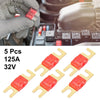Car, Truck, Motorcycle, Boat Audio 5 x 125A AFS Mini ANL Fuses