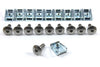Honda CBR 10 x Boulons M6x20mm Inox Tête Fourche Bouton Pan Flèche Clips