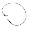 Motorcycle 120cm Brake Clutch Oil Hose Line Silver Tone