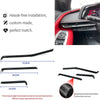 Corvette C8 4pcs Carbon Fiber Interior Console Dashboard Panel (2020-2023)