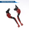 Suzuki GSXR150 (2017-2020) Red Black Adjustable Brake Clutch Levers