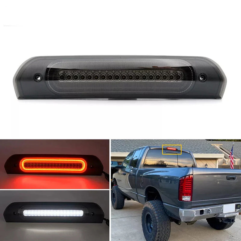 Dodge Ram 1500 2500 3500 4500 Smoke Lens 3rd Third Light Center Brake Lamp
