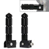 Universal Motorcycle Bike Black  pcs CNC Folding Rear Foot Pegs