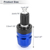 7 / 8" 22mm Motorcycle Handlebar Blue 2 x Bar Ends Plug Aluminum Alloy