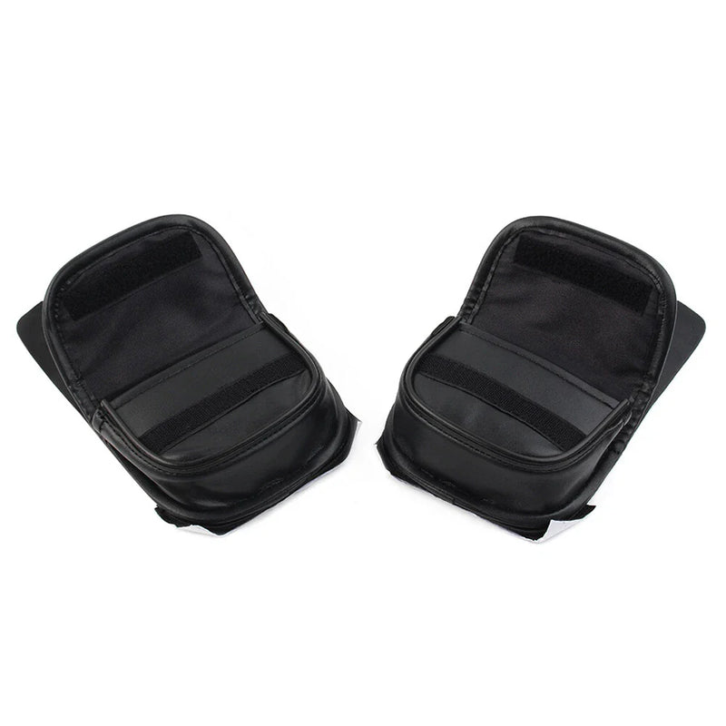 Harley Touring Street Glide Special Black Dual Pouches Windshield Bags (2014-2023)
