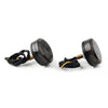 Car 12V LED Round Smoke Turn Signal Indicator Light