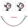 Motorbike 45cm DOT Motorcycle Braided Steel Brake Clutch Oil Hose Line