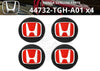 Honda Civic Type-R Honda Genuine Wheel Center Cap Black Red H (2015–2021)