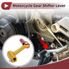 Bosuer Cheetah Gold Tone Red Gear Shifter Lever