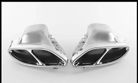 Mercedes-Benz W205 C-Class Rear Exhaust Muffler Pipe (2015-2018)