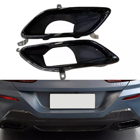 BMW 8 Series 840 G15 G16 (2019-2024) Black Rear Exhaust Tips