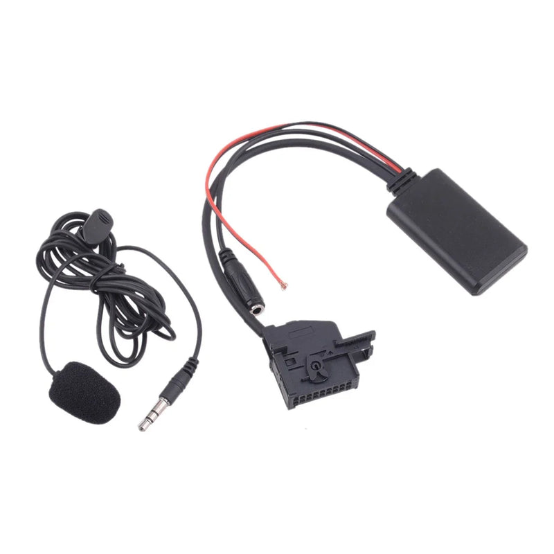 Benz W211 W168 W203 Bluetooth Microphone Call Adapter & AUX Cable (2000-2006)