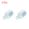Motorcycle Bike Rearview Mirror Adapter / 2 x 10mm LH to 8mm RH /