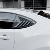 Toyota GT86, Subaru BRZ Rear Side Window Louver Covers (2013-2020)