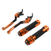 Benelli BN302S Orange Extendable Brake Clutch Levers & Handlebar Grips
