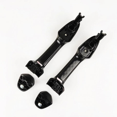 Outer Door Handle Black Gloss Rear L+R Fits Toyota Hilux Revo SR5 2015-19 D06