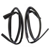 Glass Run Door Channel Rubber Rear LH+RH Fits Isuzu D-Max TFR 4D Pickup 2003-11