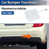 Mercedes-Benz C-Class W204 2012-2015 White Rear Tow Hook Cover