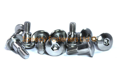 Suzuki 2 x Edelstahl Verkleidung Schrauben m5 x 16mm Mit 8mm Schulter
