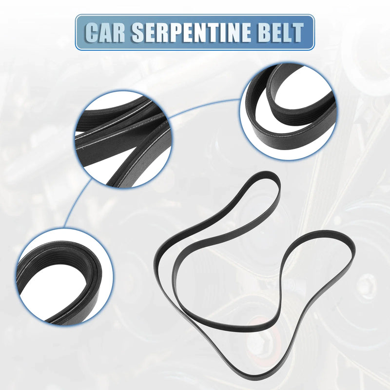 DODGE DAKOTA 3.9L (2000-2003) Rubber 2 x Items Serpentine Belt