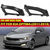 Kia Optima 2 x Covers Front Bumper Fog Light Lamp Cover (2011-2013)