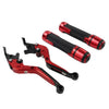BMW F800R Folding Extendable Brake Clutch Lever Grip Set (2009-2018)