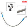 Motorbike 45cm DOT Motorcycle Braided Steel Brake Clutch Oil Hose Line