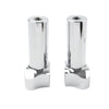 Harley Sportster Dyna Softail 4" CNC Straight Handlebar Risers (2004-2023)