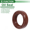 Make Model Oil Seal / 5 Pcs / Seal Ring Rotary Shaft FKM Rubber 20x28x7mm