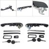VW Passat, Jetta, Golf Front Left & Right Door Handles (1974-1994)