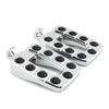 Harley Dyna Fatboy Sportster XL883 XL1200 Non-slip Foot Pegs (2004-2023)