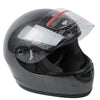 Carbon Fiber Black DOT Adult Flip Up Full Face Motorcycle Helmet - S M L XL