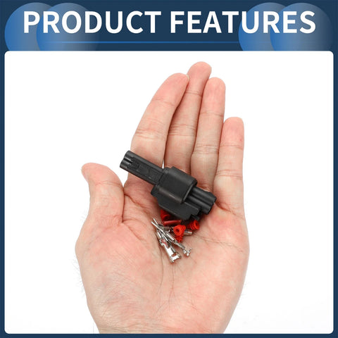 Chevrolet - 1 Set, Plastic, Copper Fuel Injector Waterproof Connector Plug
