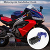 Blue Rectangle Aluminum Alloy Motorcycle Hanging Hook Hexagon Wrench 1 Set