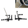 Harley Dyna Low Rider BLK Forward Controls Footpegs (2000-2012)