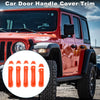 Jeep Wrangler JL Tailgate Door Handle Cover Trim (2018-2023)