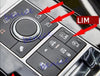 Range Rover L405 Middle Console Button Switch Sticker Silver (2013–2017)