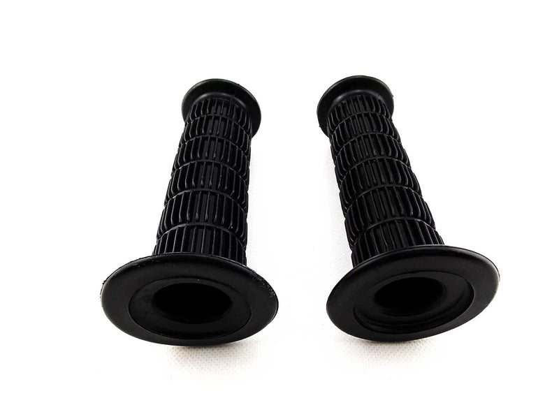Suzuki TC100 (1973-1977) - Left & Right Pair Black Hand Grip Set