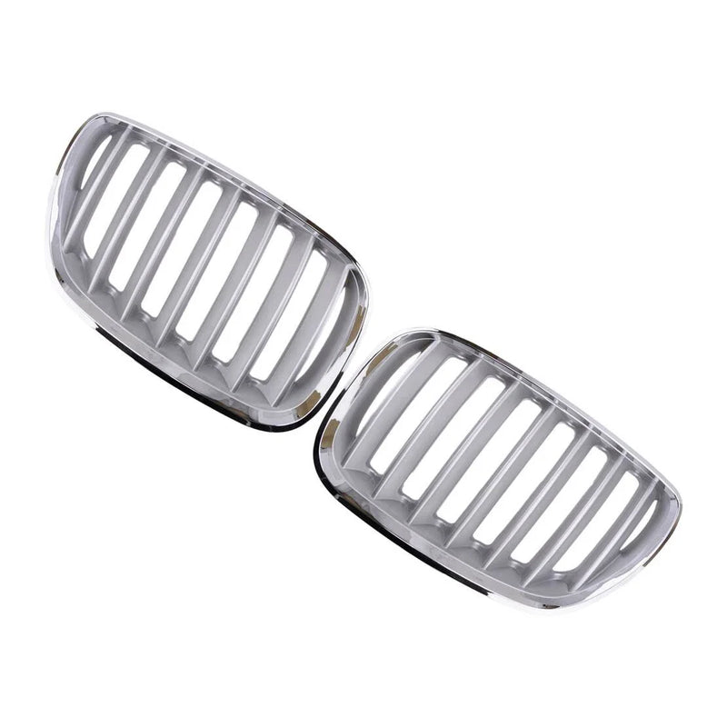 BMW X5 E53 Chrome Front Bumper Grille (2004-2006)