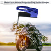 Motorcycle Blue Motorcycle Hanging Hook / 83mm / Square Aluminum Alloy