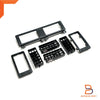 Nissan Navara D21 Black Air Grille Heater Vent Frame Cover (1986-1997)