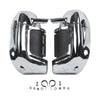 Harley Touring Lower Vented Chrome Fairings (1983 - 2013)