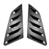Audi A3 S3 Black Rear Quarter Window Glass Louver Vent