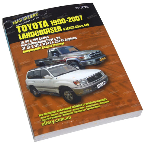 Toyota Landcruiser Workshop Repair Manual /  / Workshop Repair Manual (1990–2007)
