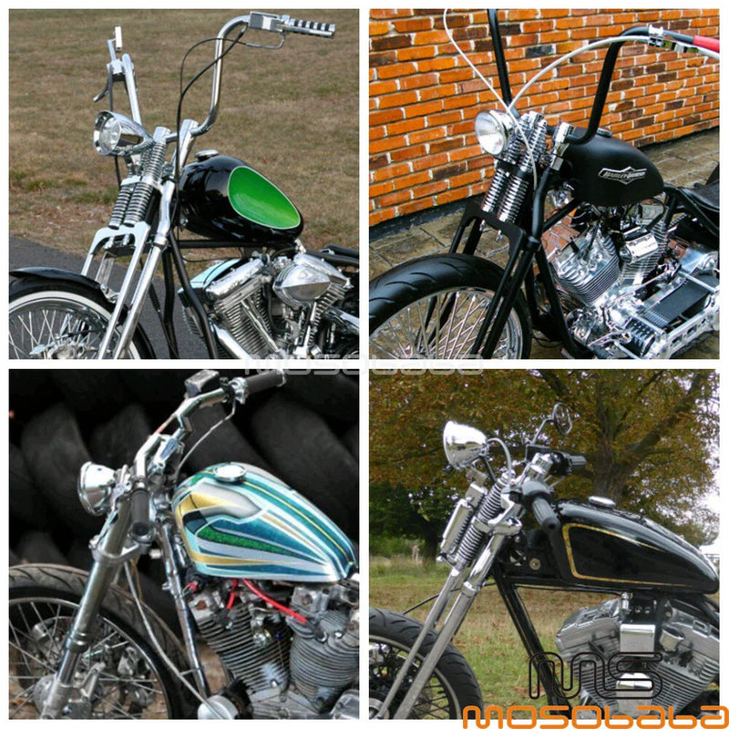 Harley Cruiser Bobber 4.5" White LED Headlight