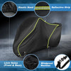 Outdoor Waterproof Motorbike Cover All Weather Protector Black 245cm